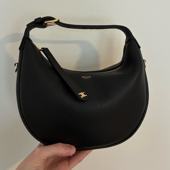 Celine Teen Lulu bag in black - Picture 2 of 7